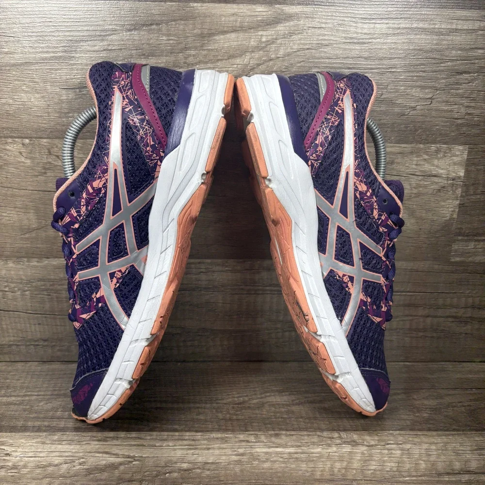 Asics Gel-Excite 4 Purple Pink Womens US Size 8 EUR 39.5 T6E8N Running Shoes